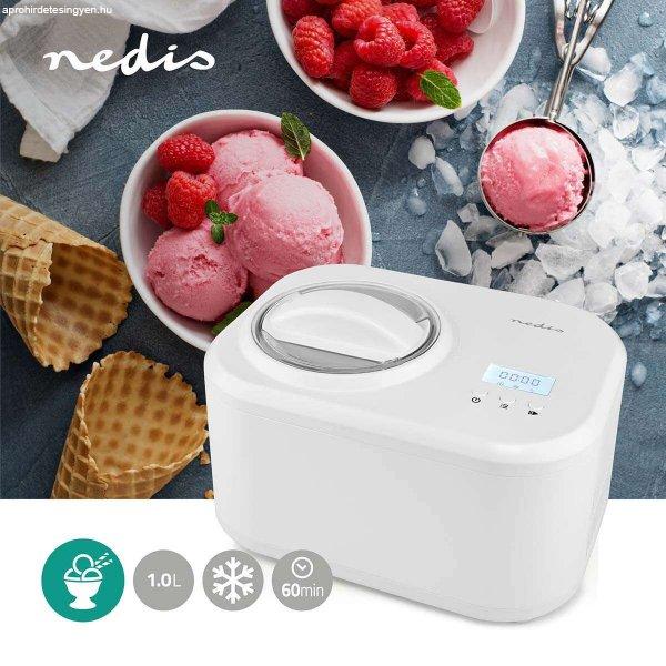 Nedis fagylalt készítő gép, Jégkrém készítő | 1.0 l | Fehér | Műanyag
kompresszoros fagyasztó KAIM600CWT