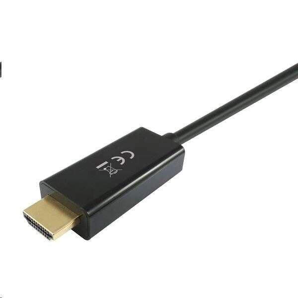 Equip DisplayPort - HDMI kábel, apa/apa, 5m (119392) (equip-119392)