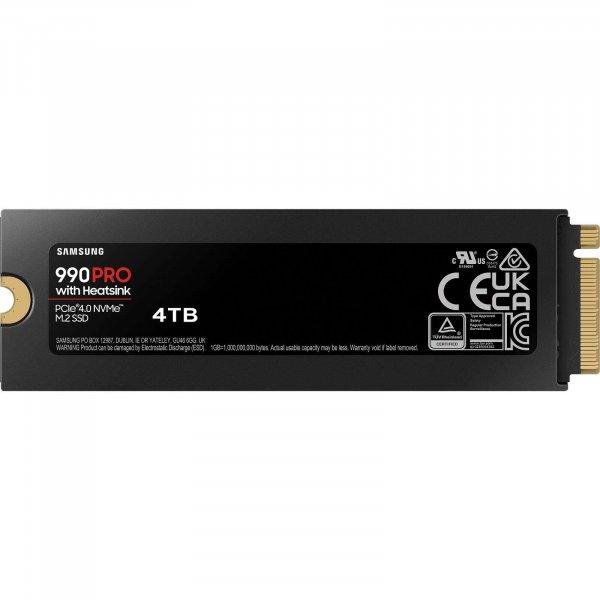 Samsung 990 Pro M.2 4 TB PCI Express 4.0 V-NAND TLC NVMe (MZ-V9P4T0CW)