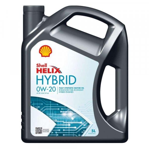 Shell Helix Hybrid 0W-20 5L motorolaj
