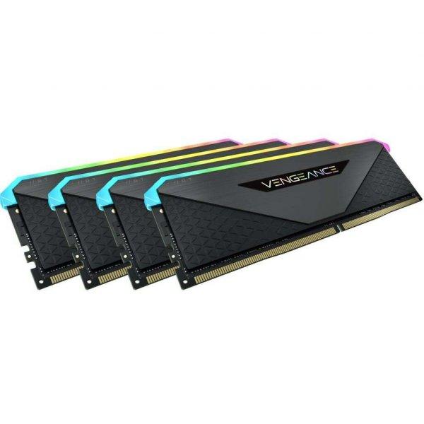 32GB 3600MHz DDR4 RAM Corsair Vegance RGB RT CL18 (4x8GB) (CMN32GX4M4Z3600C18)