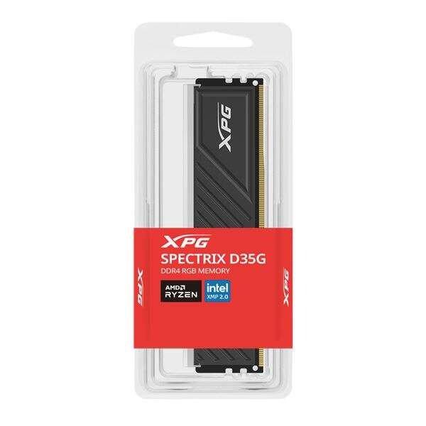 8GB 3600MHz DDR4 RAM ADATA XPG GAMMIX D35 CL18 (AX4U36008G18I-SBKD35)
(AX4U36008G18I-SBKD35)