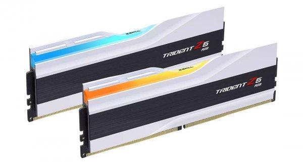G.Skill 48GB / 7600 Trident Z5 RGB CL38-48 DDR5 RAM KIT (2x24GB) - Fehér