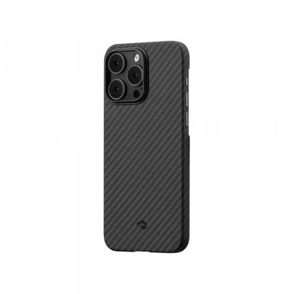 Pitaka MagEZ Case 3 Black / Grey Twill 1500D Apple iPhone 14 Pro Max
készülékhez - MagSafe rögzítéssel