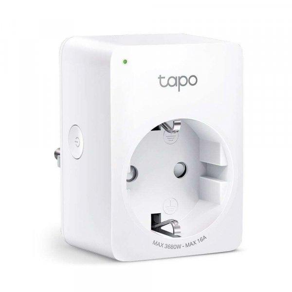 TP-Link Okos Dugalj - Tapo P110 4 -pack (230V-10A; 2,4GHz WiFi; Távoli
hozzáférés; Ütemezés; Távoli mód; Energia figyel)