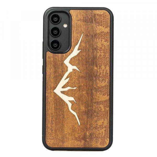 Fából készült tok Samsung Galaxy A54 5G Bewood Mountains Imbuia