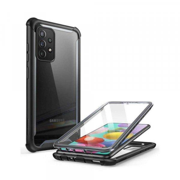 SAMSUNG Galaxy A72 5G, A72 4G, SUPCASE IBLSN mobiltok, Átlátszó hátlap,
Fekete