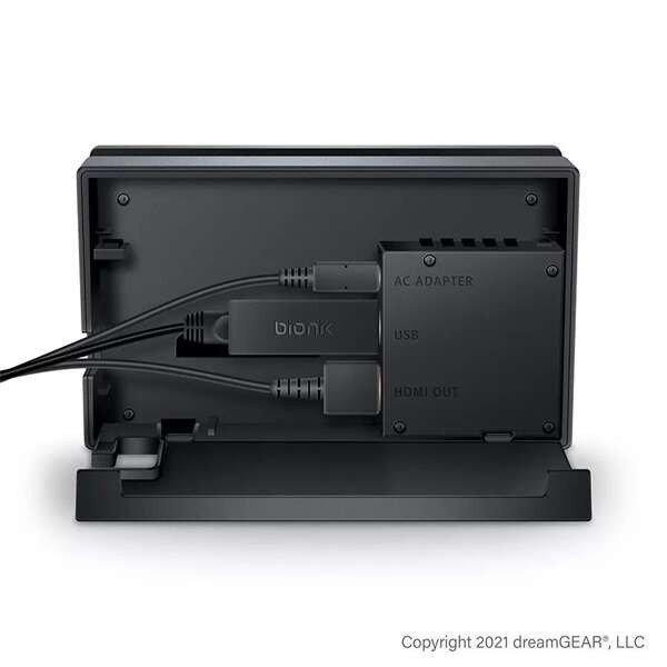 Bionik BNK-9018, Nintendo Switch, USB 3.0, Fekete giganet adapter