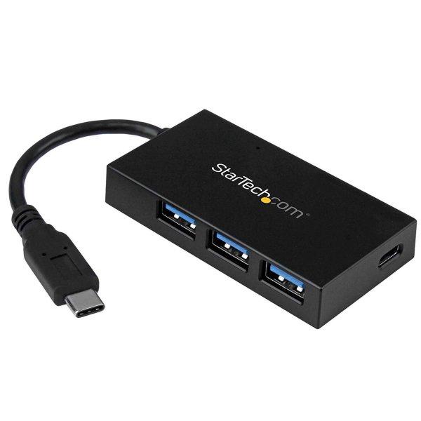 StarTech HB30C3A1CFB USB 3.0 HUB (4 port) Fekete