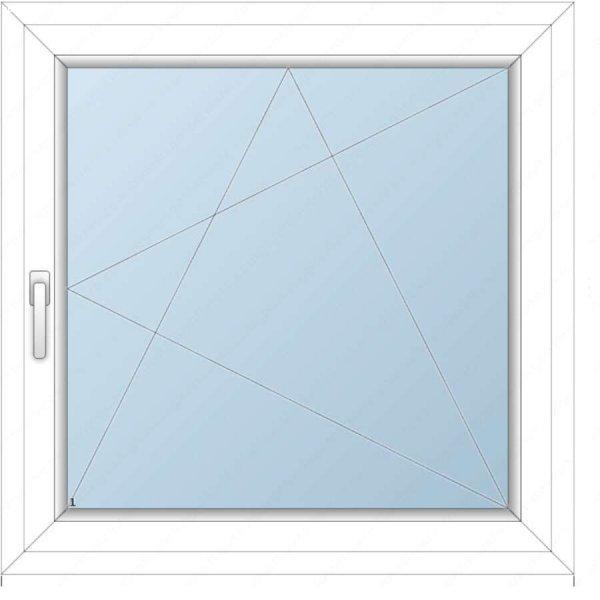 Műanyag ablak , BNY ,egyszárnyas 120x120 jobbos