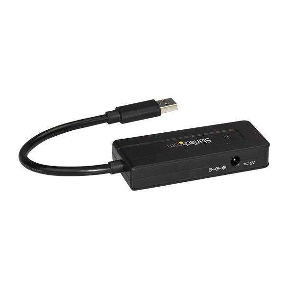 Startech ST4300MINI USB 3.0 HUB (4 port) Fekete