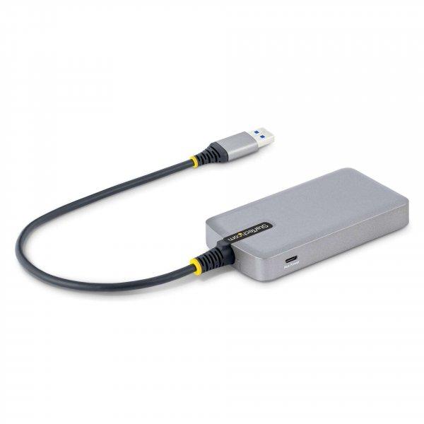 Startech 5G3AGBB-USB-A-HUB USB 3.2 HUB (3 port + RJ45)