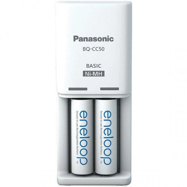 Panasonic ENELOOP K-KJ50MCD20EE 2x AA/AAA NiMH Akkumulátor töltő + 2db elem