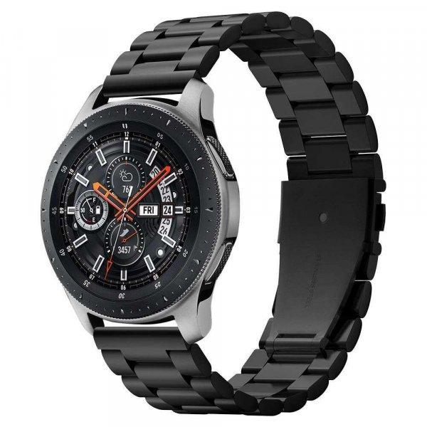 Huawei Watch GT 4 (46 mm) okosóra fémszíj - Spigen Modern Fit fekete
fémszíj (22 mm szíj szélesség)