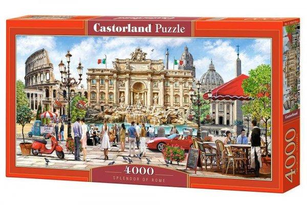 Castorland puzzle, Róma, 4000 darab
