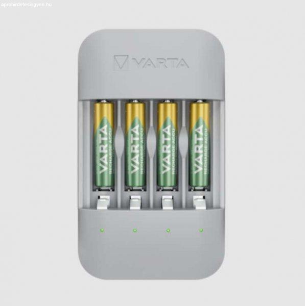 Varta Eco Charger Pro Recycled 4x AA/AAA NiMH Akkumulátor töltő + 4db elem
(4x AA - 2100mAh)