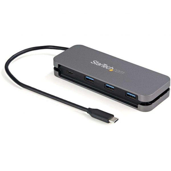 StarTech.com 4 portos USB-C Hub szürke (HB30CM3A1CB)