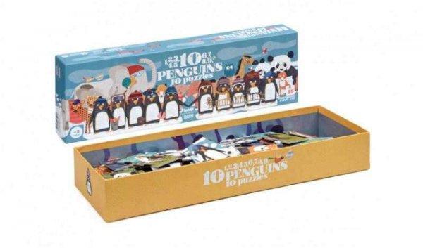 Londji Puzzle, 55 db, londoni pingvinek