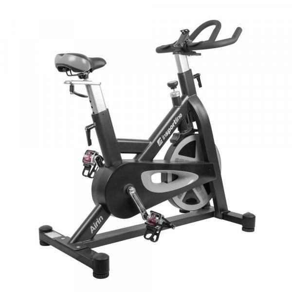 Fitness kerékpár inSPORTline Airin fekete-ezüst