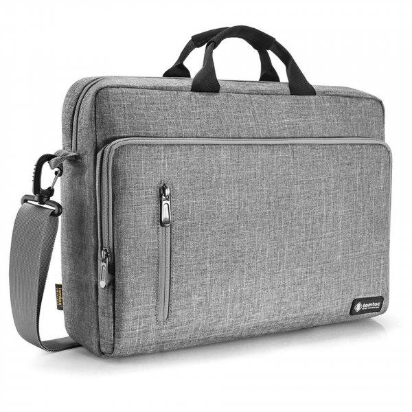 Tomtoc - Defender laptop táska (A43D3G3) - vállpánttal, Ultra Protection,
14â€ł - szürke (KF2313567)
