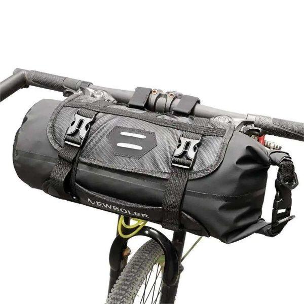 Bringamax Newboler Handlebar Bag 300 levehető kerékpáros kormánytáska 7L
fekete bmtask0017b