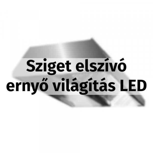 Sziget elszívó ernyő világítás LED