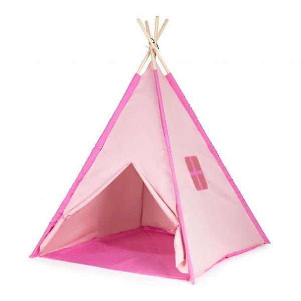 Indián sátor, rózsaszín wigwam gyerekeknek