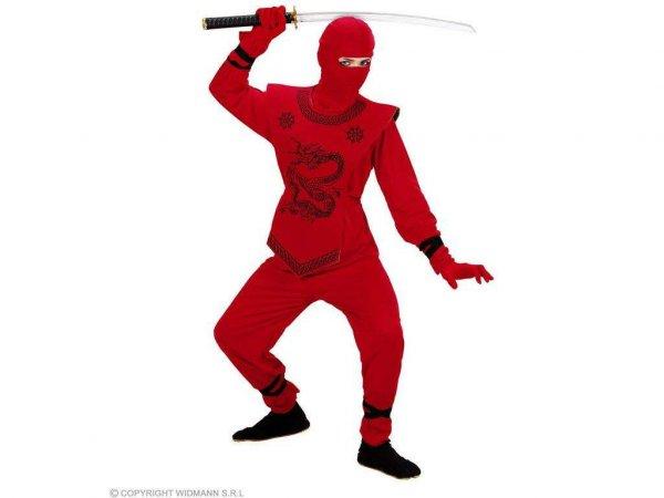 Vörös sárkány ninja fiú jelmez 158-as méretben