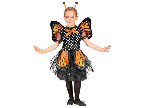 Pillangó szárnyakkal lány jelmez 128 cm-es méretben