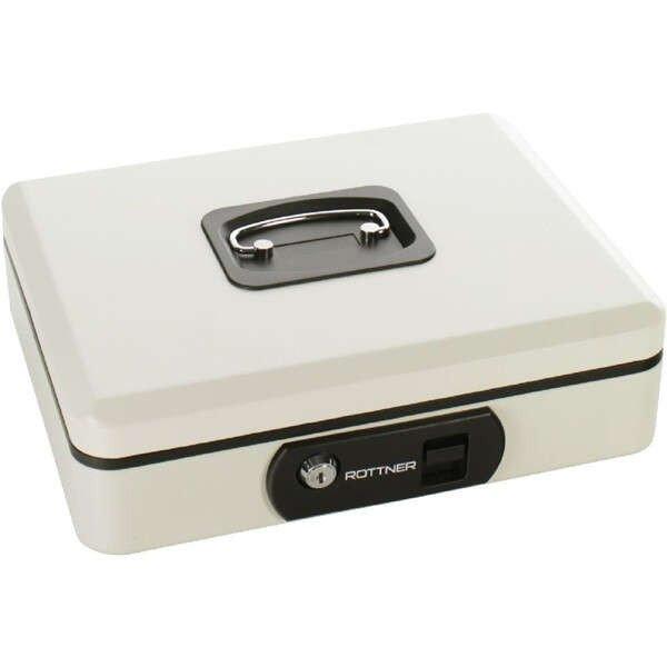 Rottner Pro Box Two fehér kulcsos pénztároló kazetta