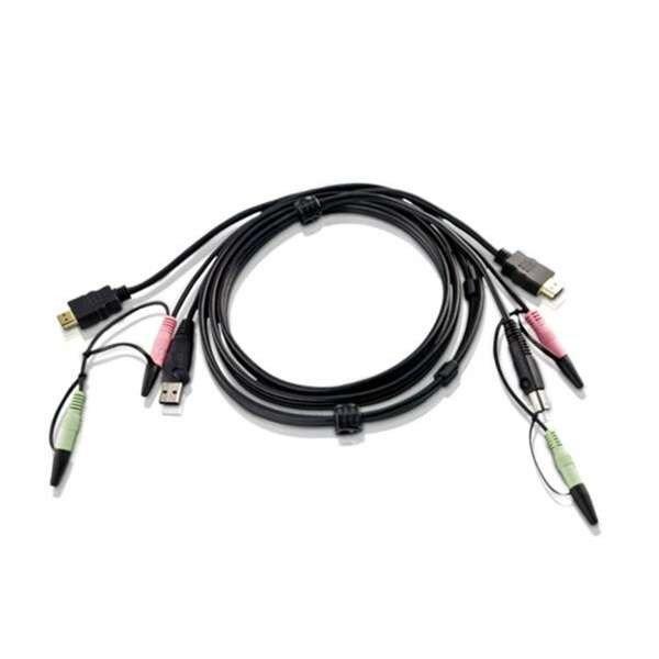 ATEN KVM Kábel USB HDMI 1,8m (2L-7D02UH)