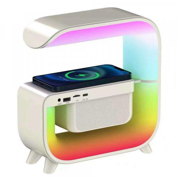 Bluetooth zenelejátszó, RGB LED ébresztőóra és dokkoló (XM-G3)