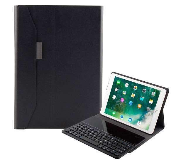 APPLE iPad Pro 9.7 (2016), iPad 9.7 (2018), iPad Air (2013/2014), Tablet tok,
Notesz, Flip, Angol billentyűzet, Fekete