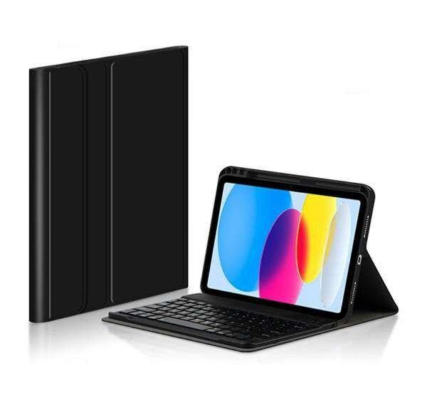 APPLE iPad 10.9 (10th generation) (2022), Tablet tok, Notesz, Flip, Angol
billentyűzet, Fekete
