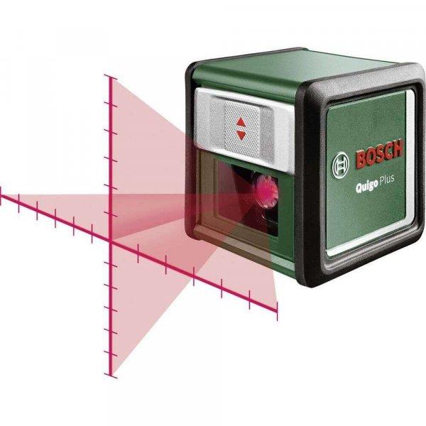 Bosch Quigo Plus keresztvonalas szintezőlézer állvánnyal (0603663600)