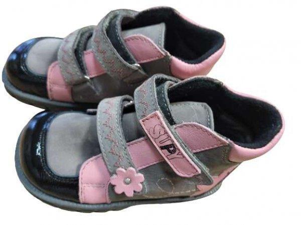 Supykids DORA szürke-rózsaszín meleg béléses supinált cipő 19-32