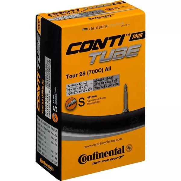 Kerékpár belső gumi (Tömlő) Continental Tour28 All S42 32/47-622 dobozos