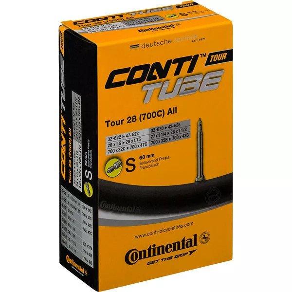 Kerékpár belső gumi (Tömlő) Continental Tour28 All S60 32/47-622 dobozos