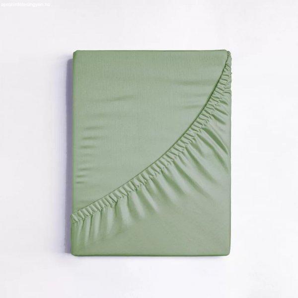 Jersey gumis lepedő, mandulazöld, 70x140 cm