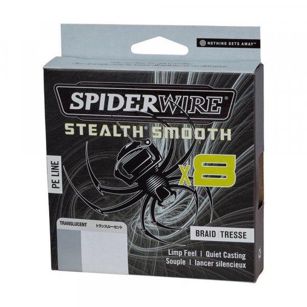 Spiderwire® Stealth® Smooth 8 Braid Invisible Transparens 150m 0,05mm 5,4kg
(1515647)