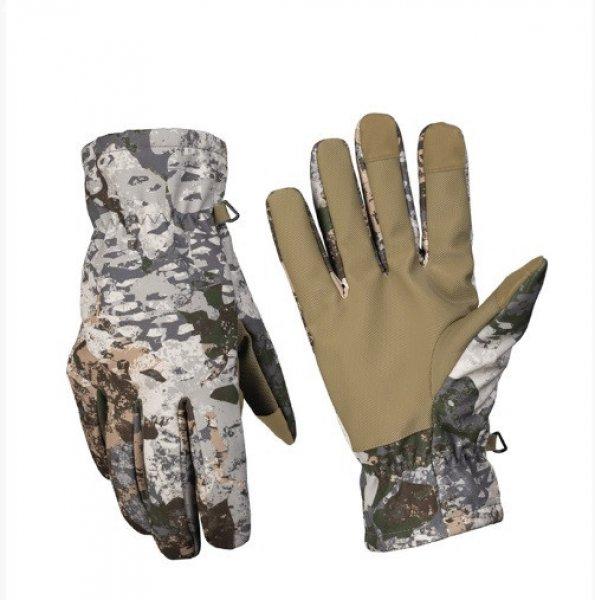 WASP Z1B SOFTSHELL GLOVES THINSULATE™ - kesztyű, bélelet,
foliage/terepmintás, szürke