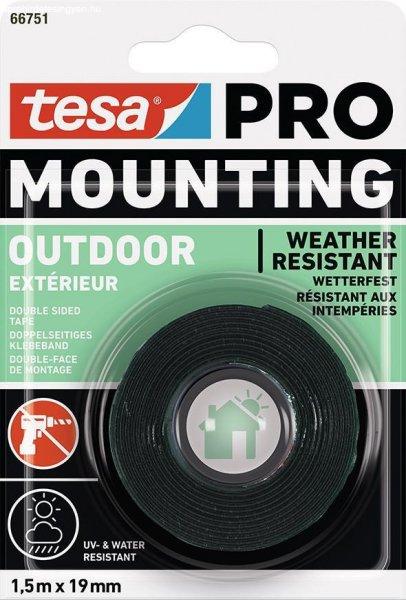 Belt Tesa® Mounting PRO Kültéri, hegy, flip-off, lepiaca, 19 mm, L-1,5 m