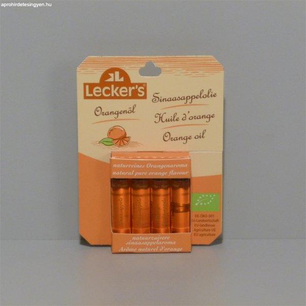 Leckers bio narancsolaj /étkezési/4x2 ml 8 ml