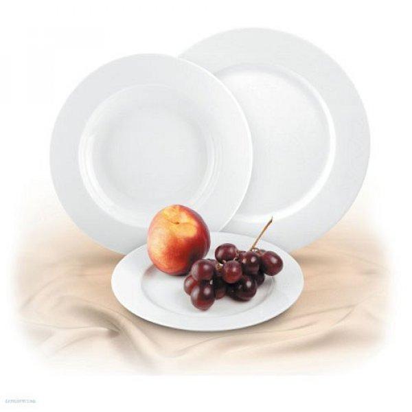 Tányér csemege Rotberg Porcelain Basic fehér 19cm 1202BAS001