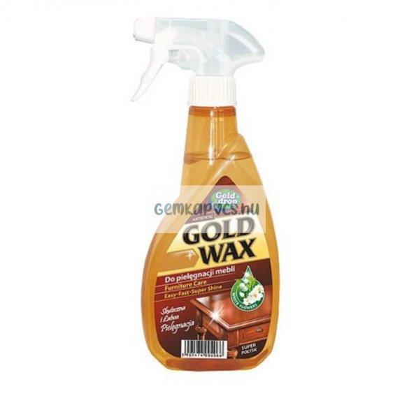 Bútorápoló spray Gold Wax (por stop) 400 ml