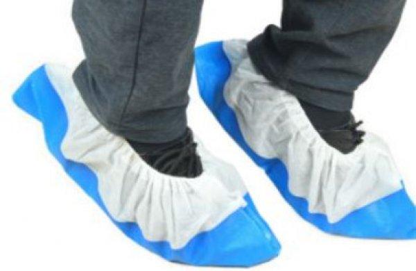 Cipővédő lábzsák textil - 100db