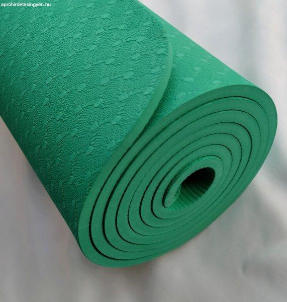Yoga Mat , jóga matrac, TPE, 6mm, 2 színű, C1