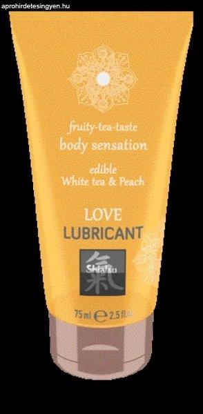 Love Lubricant edible - White Tea & Peach 75ml