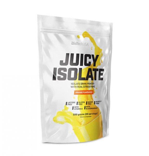 Juicy Isolate fehérjeitalpor 500g narancs