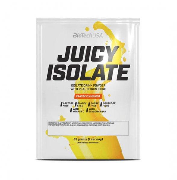 Juicy Isolate fehérjeitalpor 25g narancs